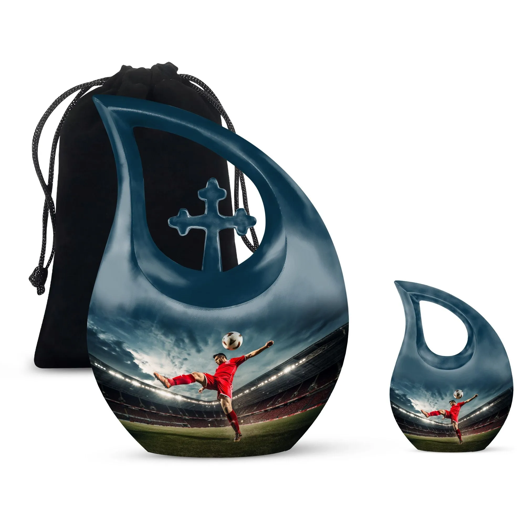 Discounted Memento Football Urn – A feel of Forever Love