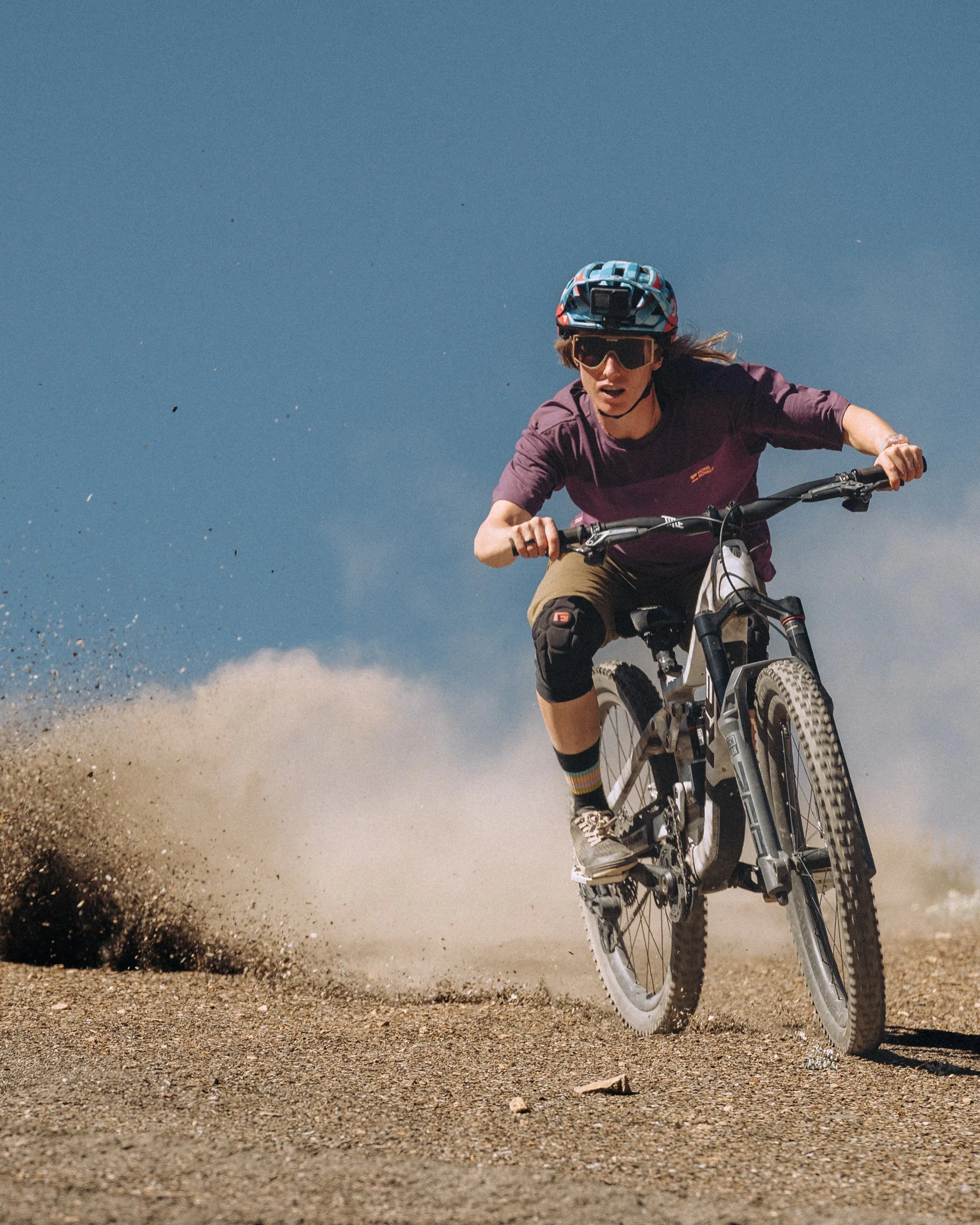 Diversion Merino Bike Jersey Short Sleeve - Ultraviolet / Boysenberry