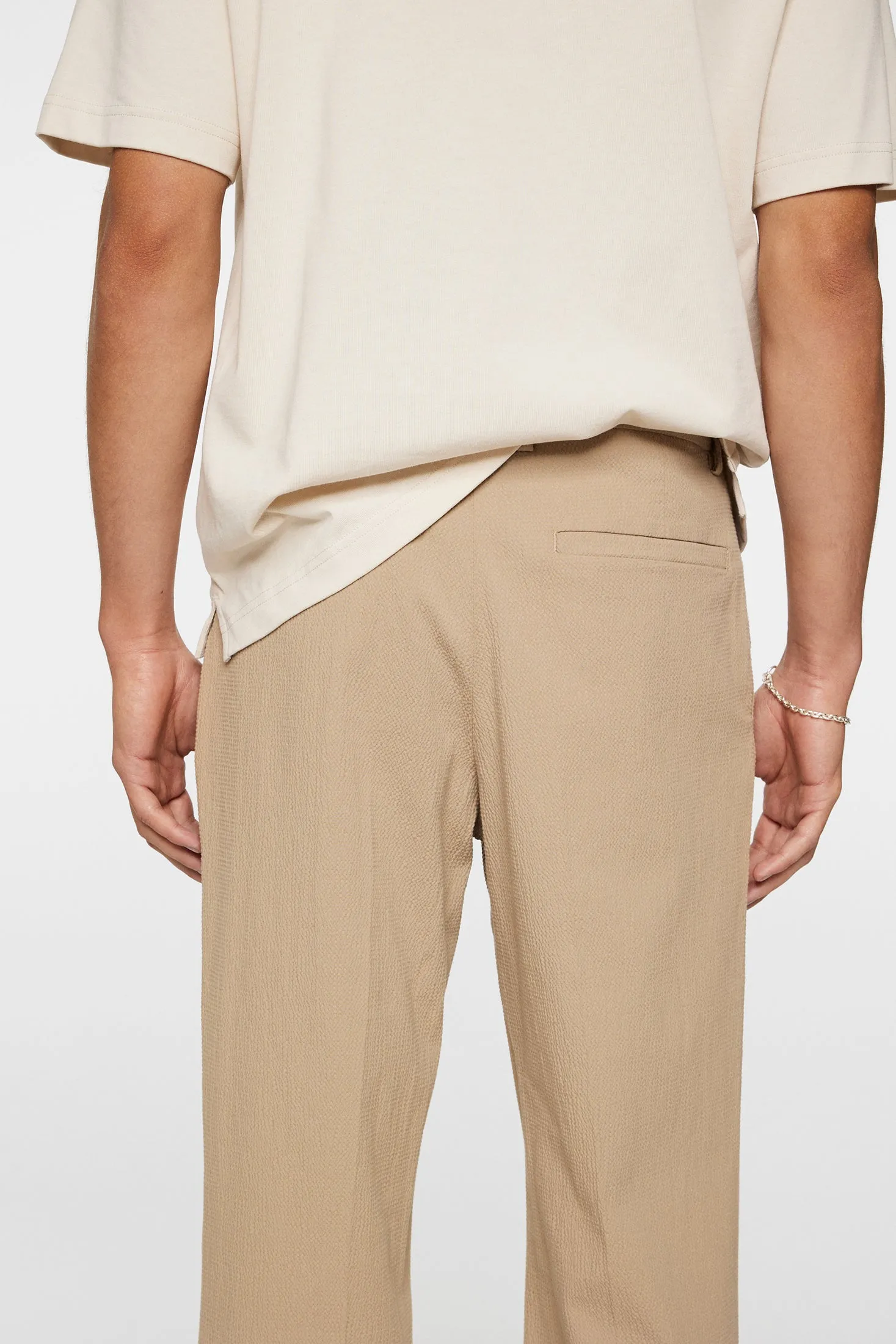 Dropper Seersucker Pants