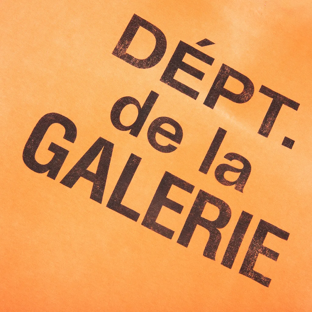 French L/S Tee - Bright Orange