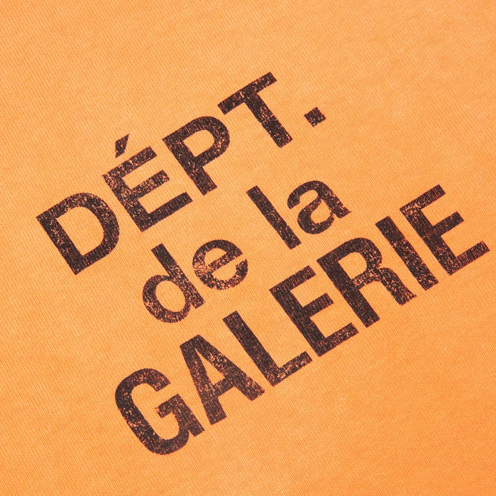 French L/S Tee - Bright Orange