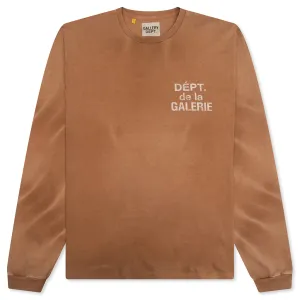 French L/S Tee - Cocoa