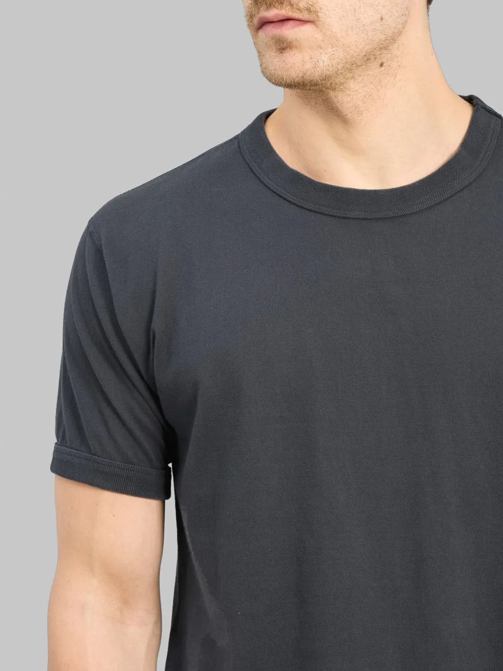 Fullcount 5222 Flat Seam Heavyweight T-Shirt Black