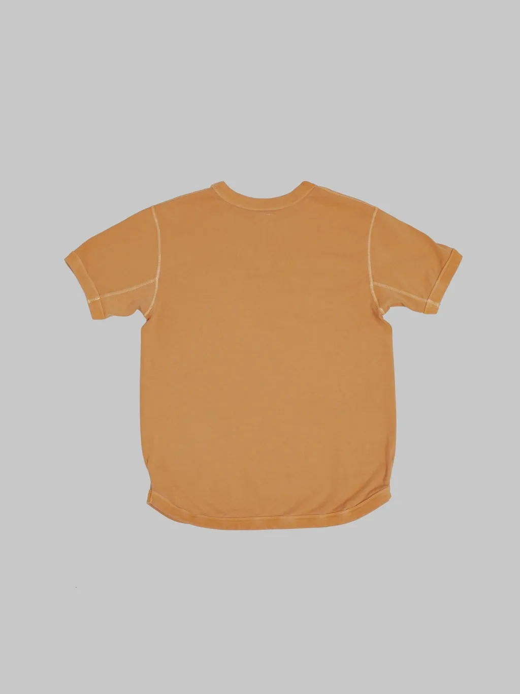 Fullcount 5222 Flat Seam Heavyweight T-Shirt Saffron