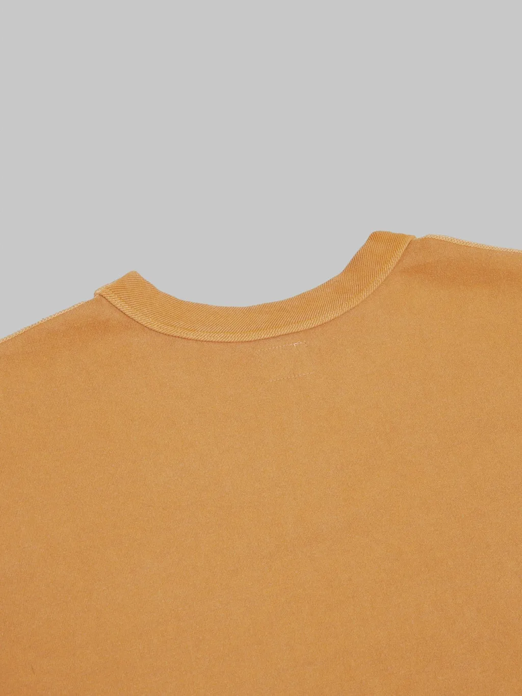 Fullcount 5222 Flat Seam Heavyweight T-Shirt Saffron