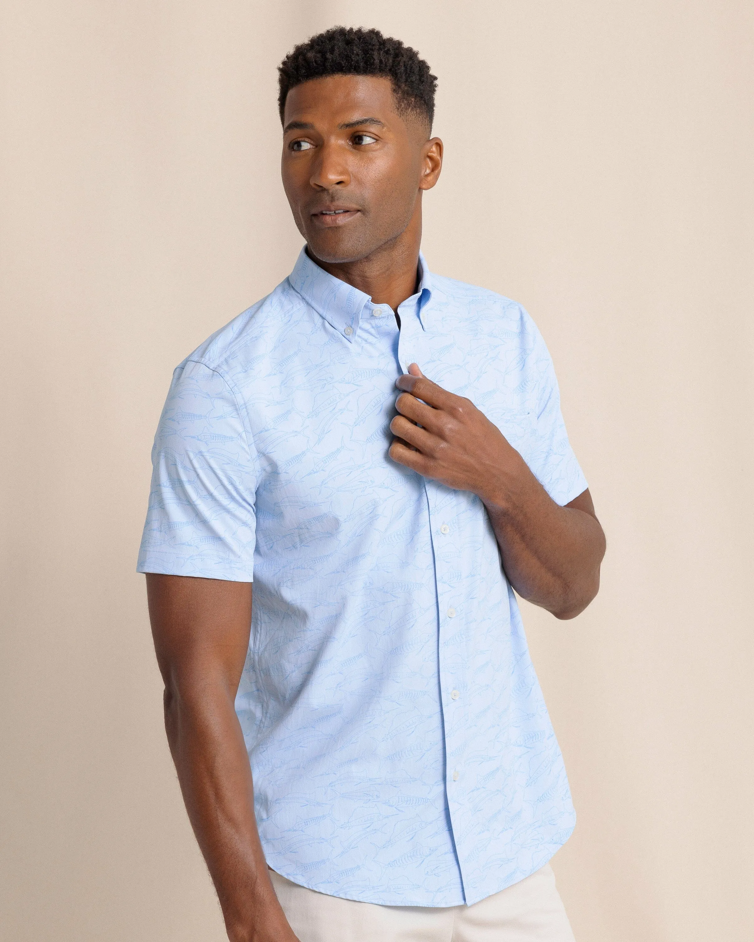 Game Fish Intercoastal Short Sleeve Sport Shirt