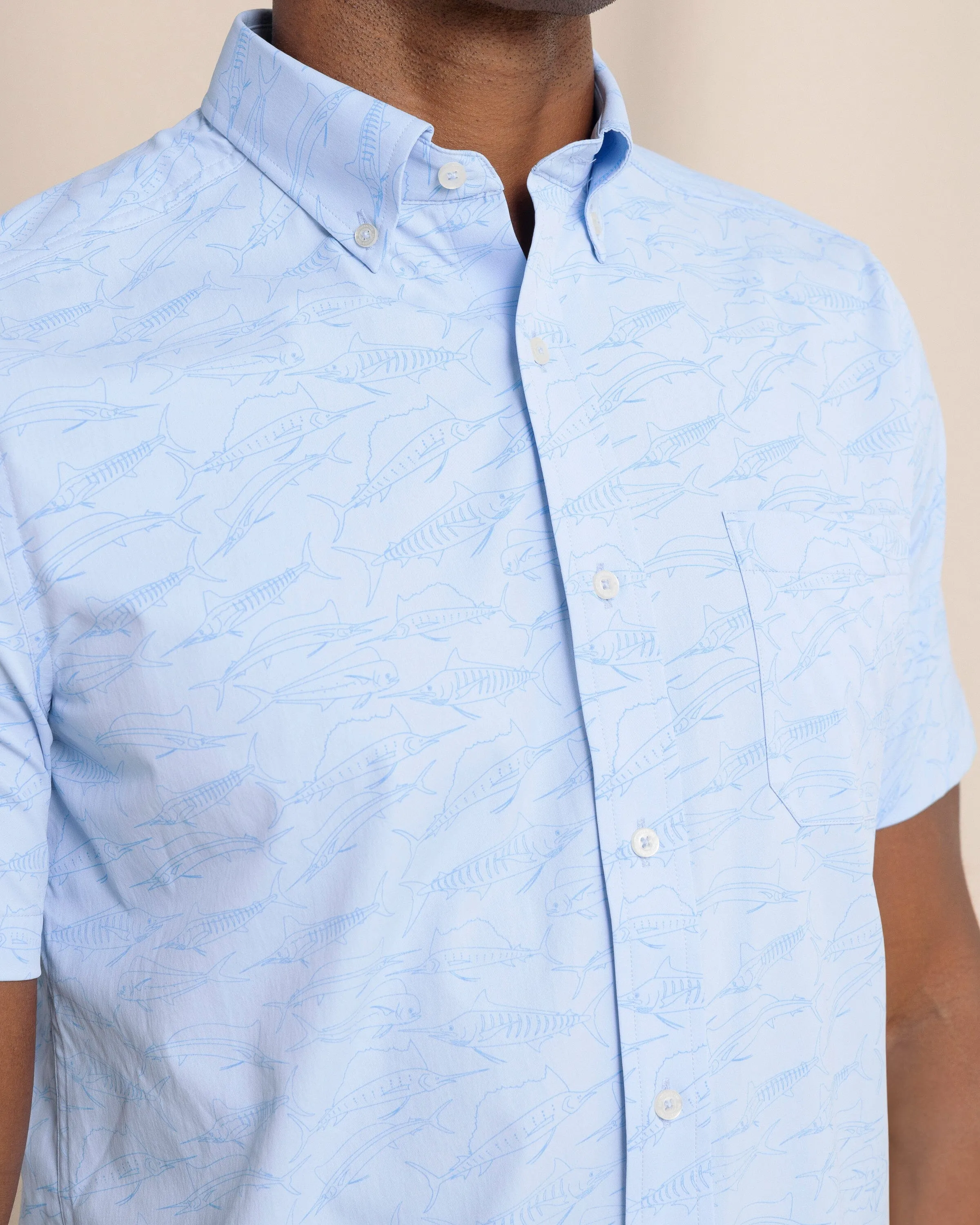 Game Fish Intercoastal Short Sleeve Sport Shirt