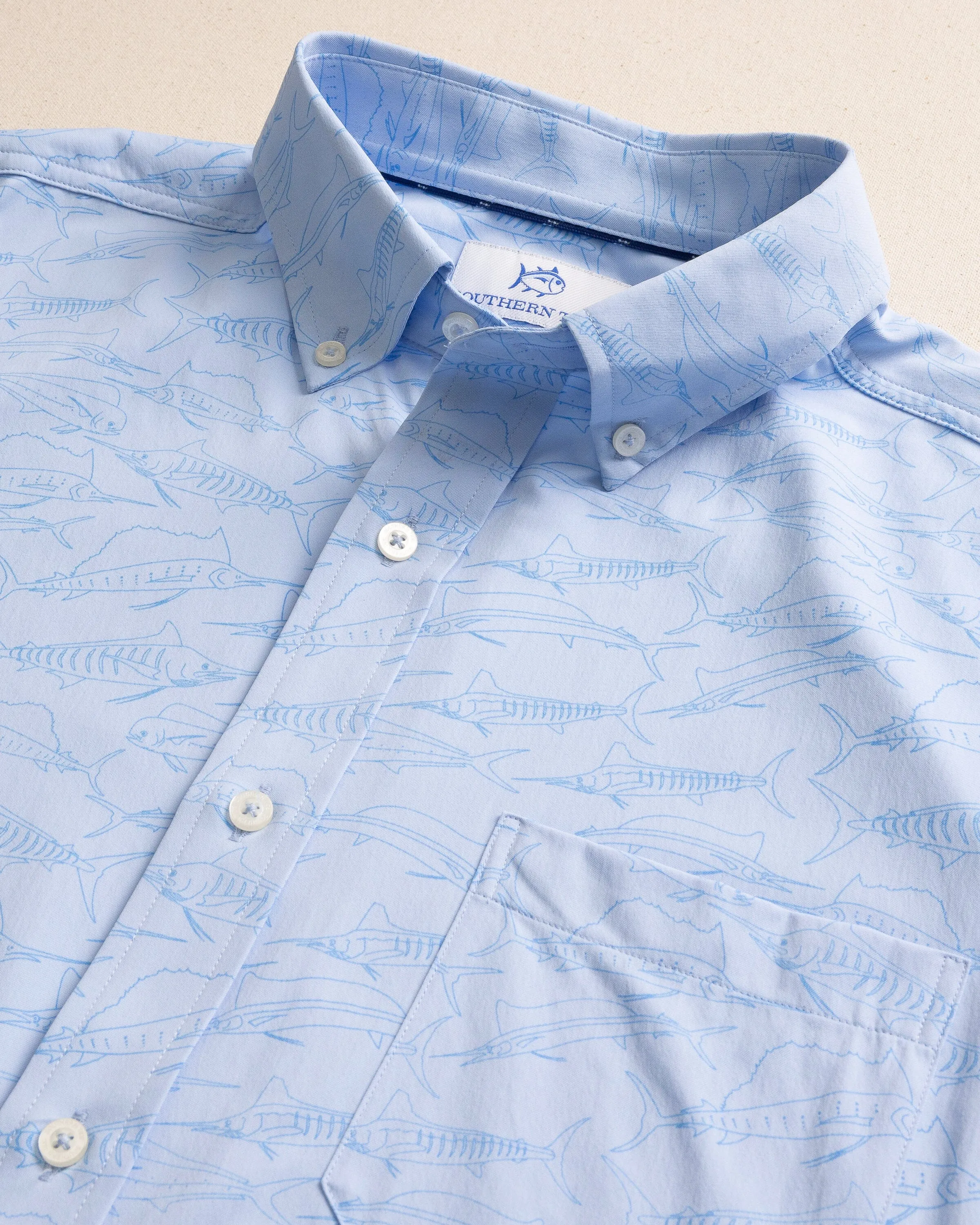 Game Fish Intercoastal Short Sleeve Sport Shirt