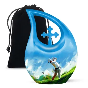 Golf Tribute: Distinctive Mom's Everlasting Memory Golf Urn