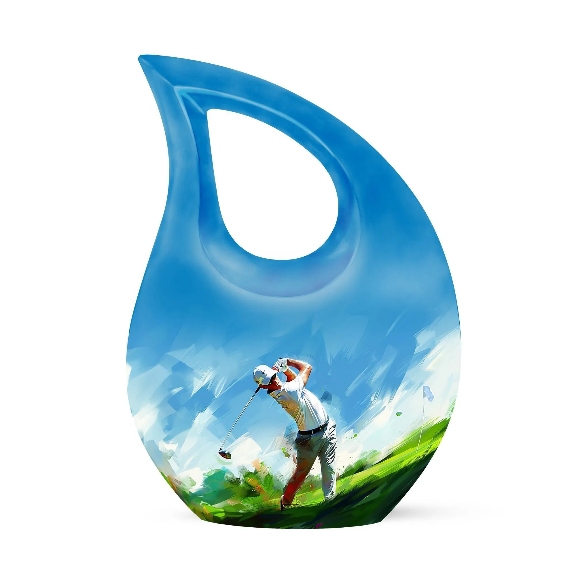 Golf Tribute: Distinctive Mom's Everlasting Memory Golf Urn
