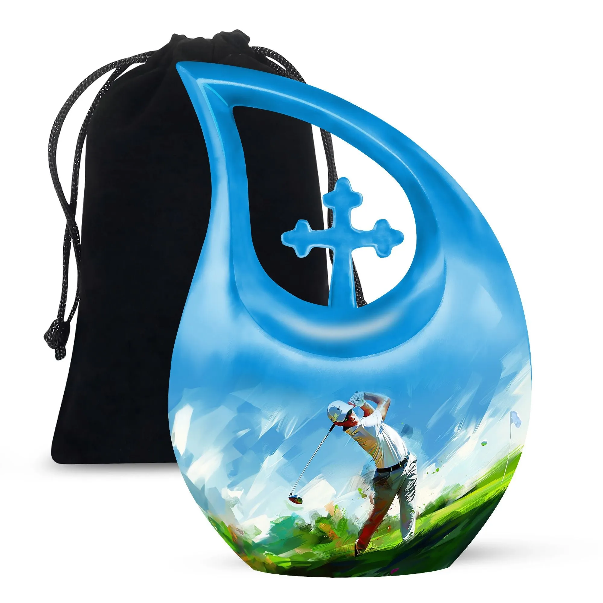 Golf Tribute: Distinctive Mom's Everlasting Memory Golf Urn