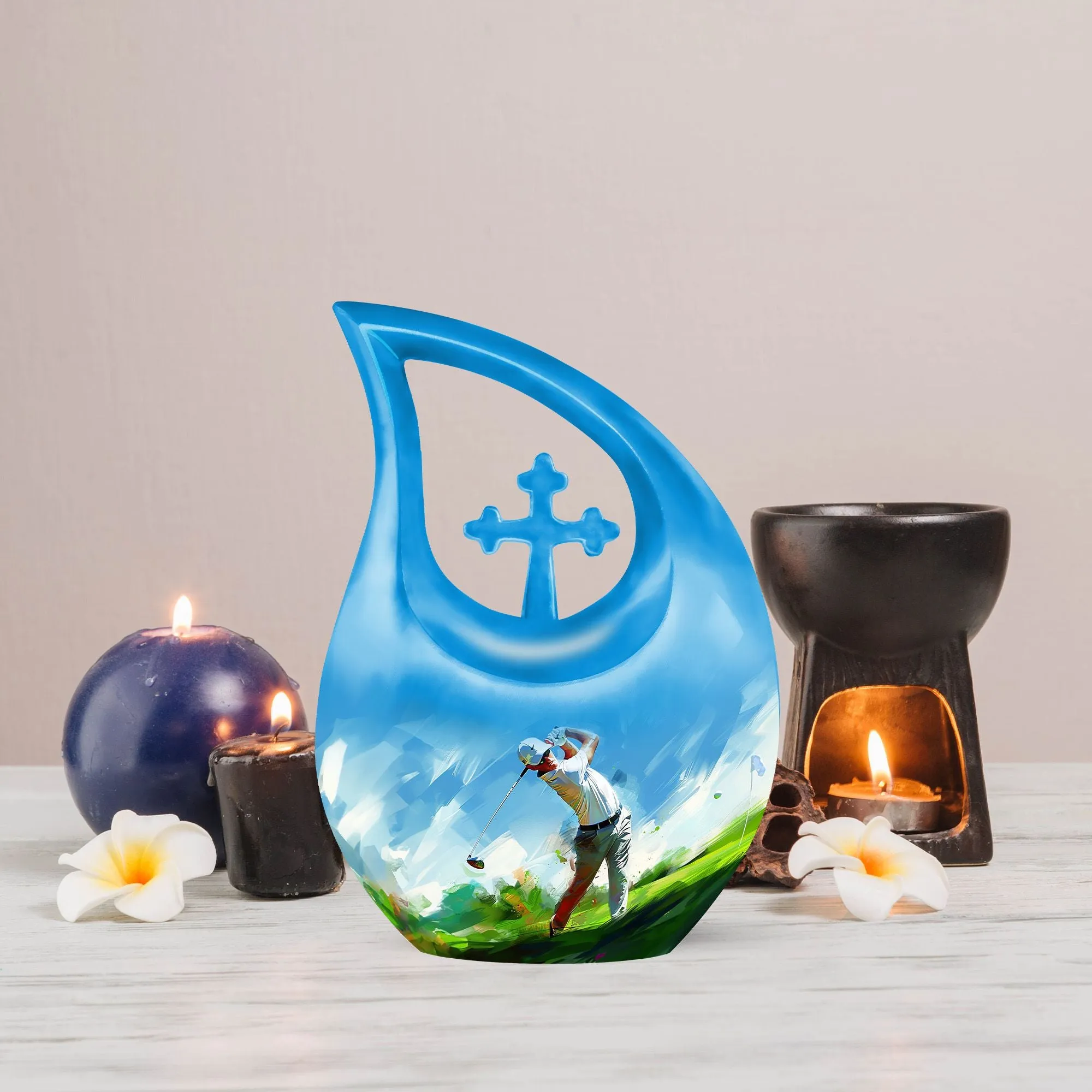 Golf Tribute: Distinctive Mom's Everlasting Memory Golf Urn