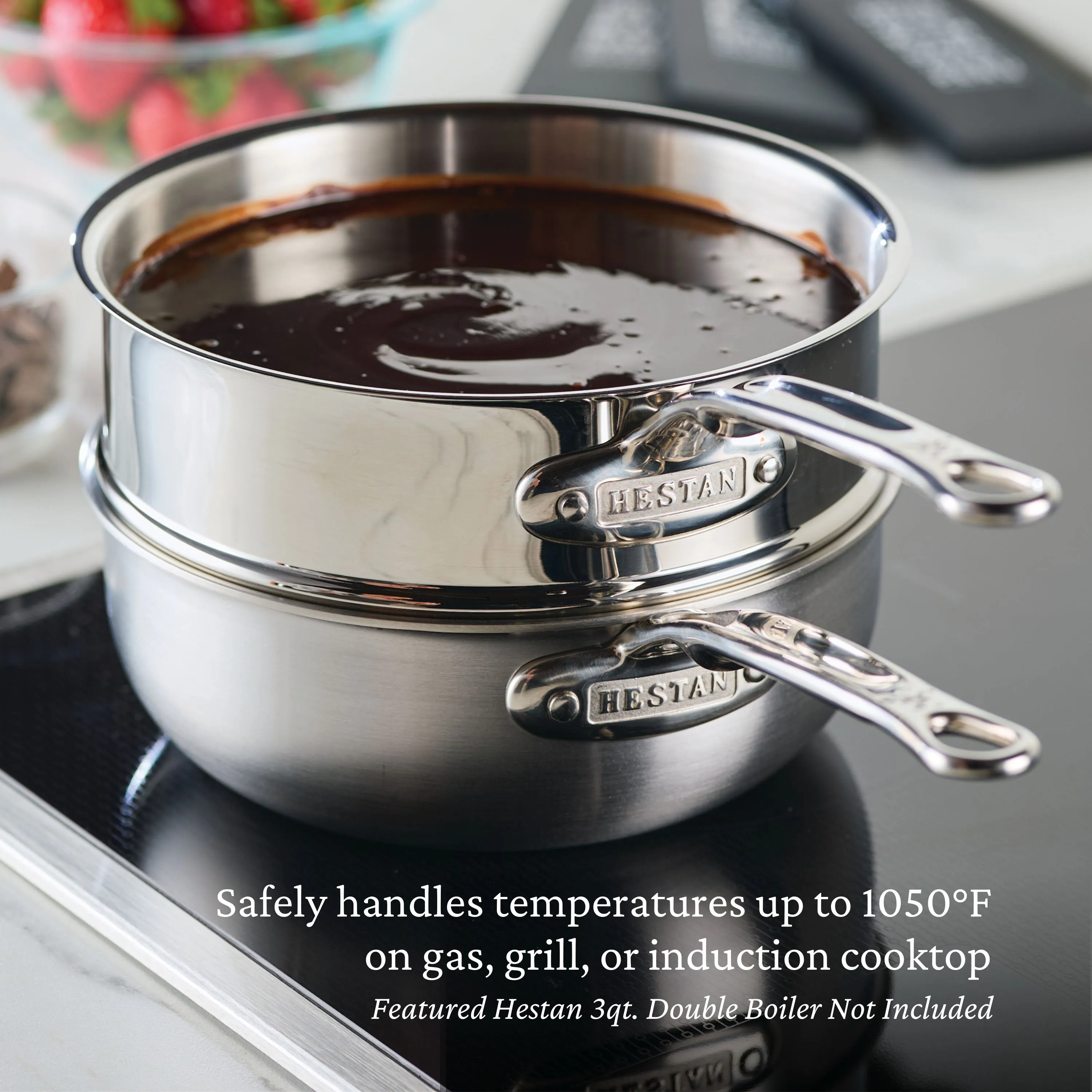 Hestan Nanobond Covered Saucier- 2.0qt (20cm)