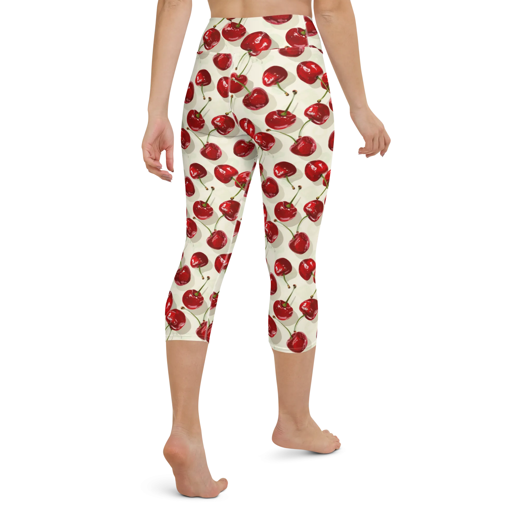 Juicy Cherry Yoga Capris