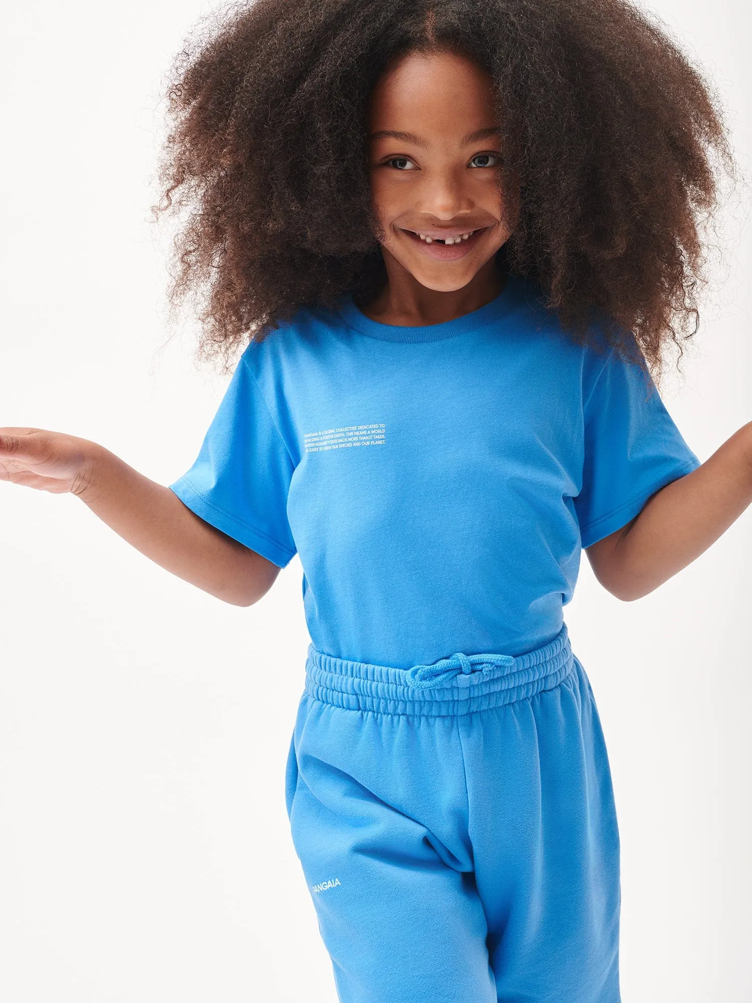 Kids' 365 Midweight T-shirt—geyser blue