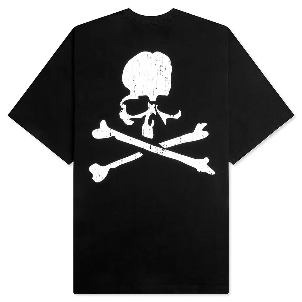 Logo Knit T-Shirt - Black