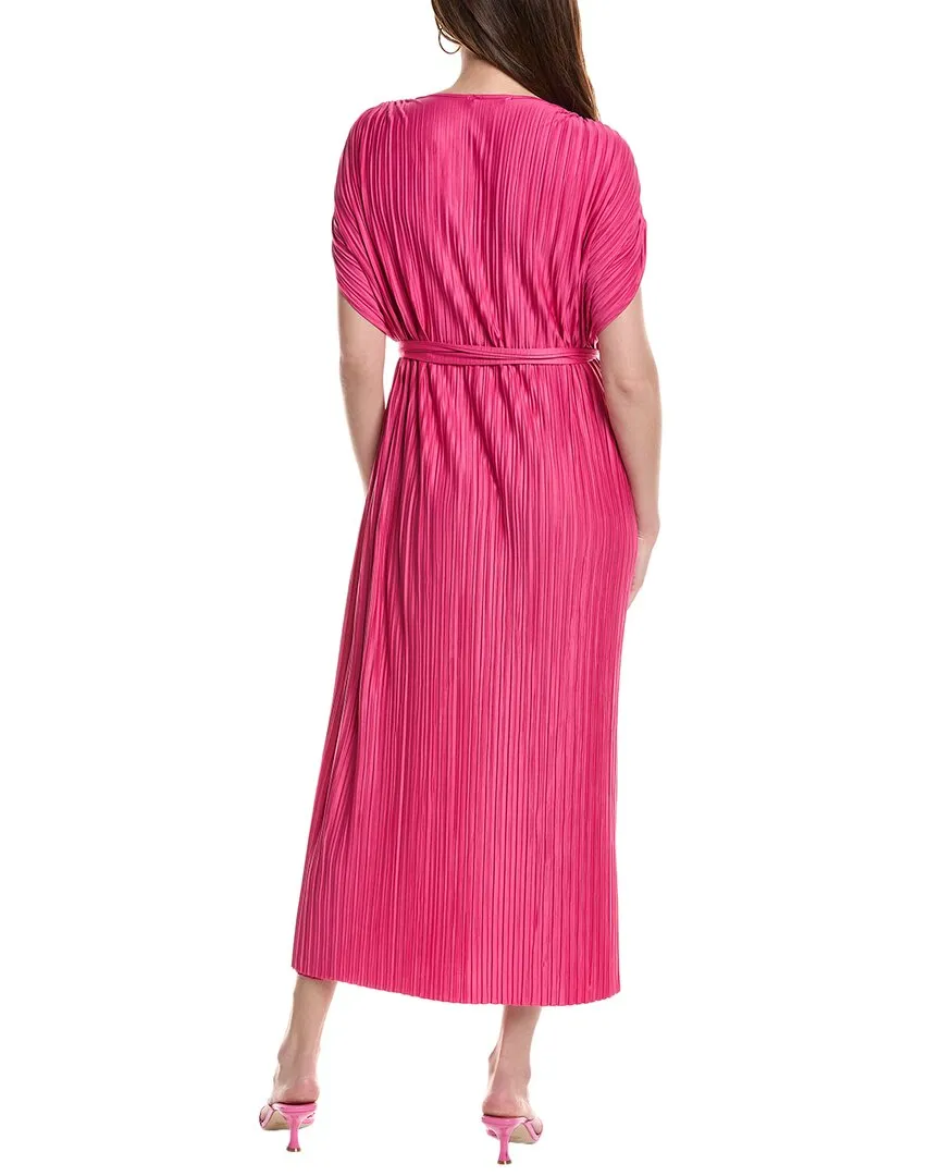 Maison Maar Accordion Pleated Maxi Dress