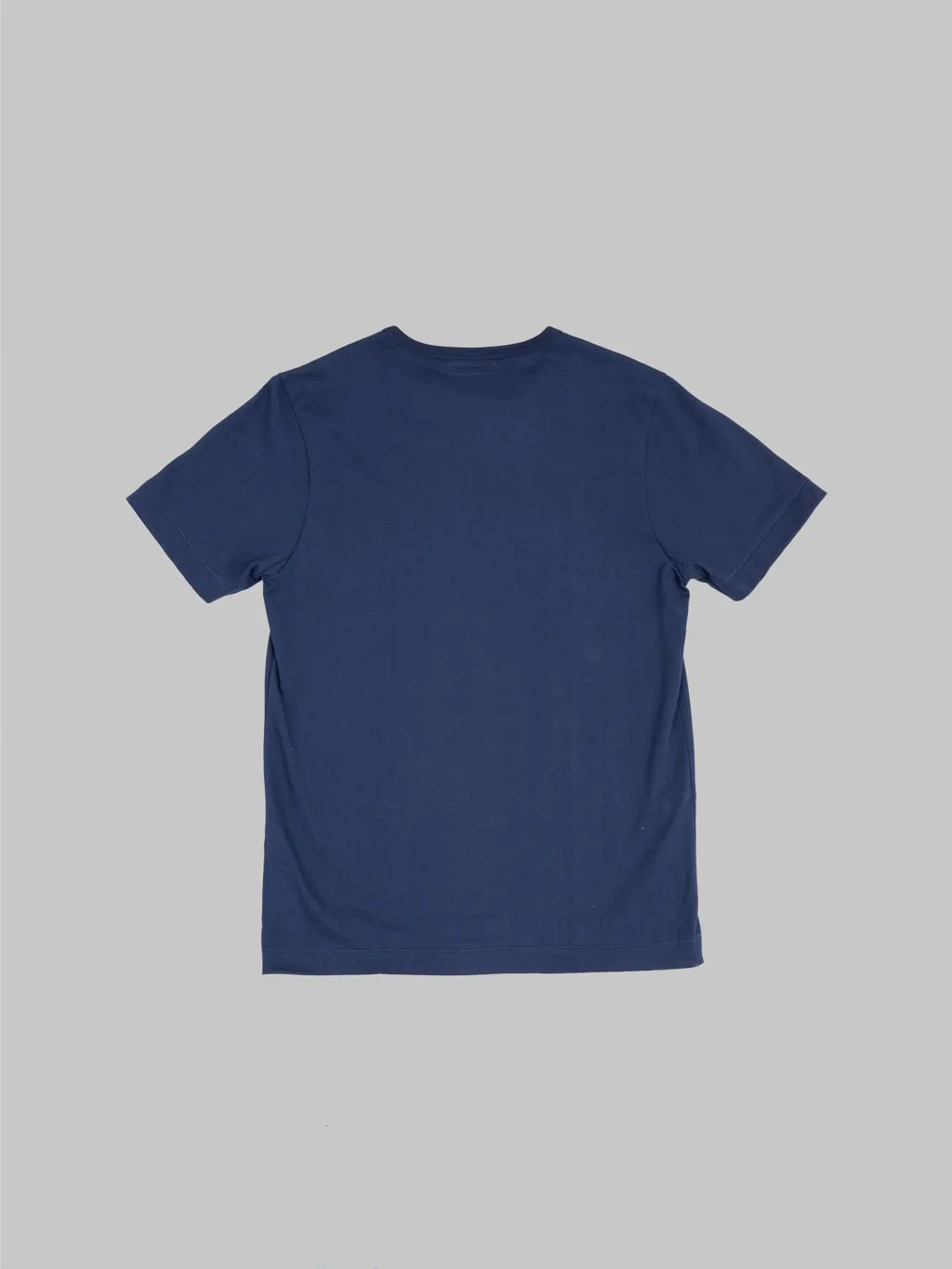 Merz b. Schwanen 2M15 Sturdy Jersey 6.8oz Crewneck Classic Fit T-Shirt Ink Blue