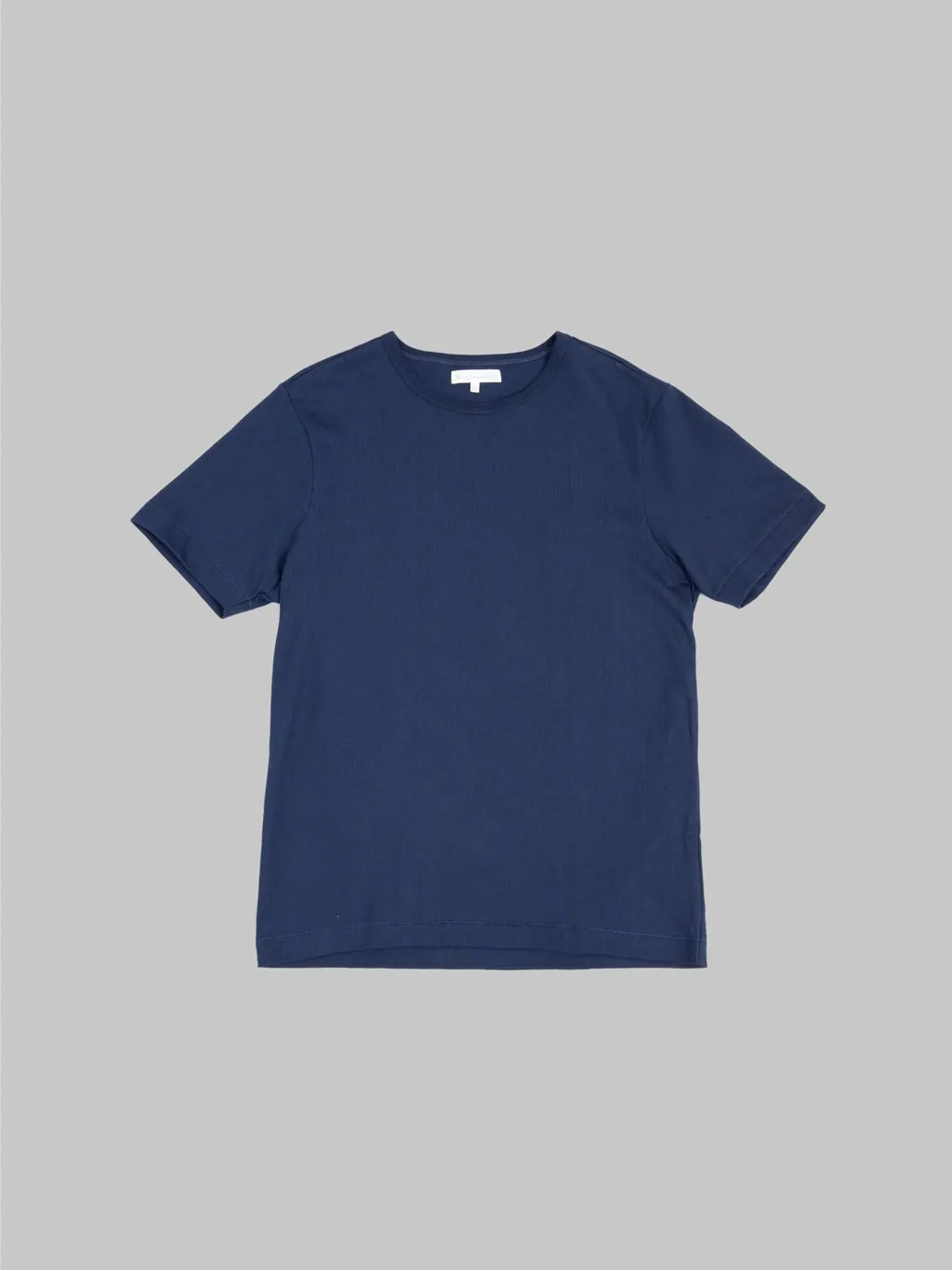 Merz b. Schwanen 2M15 Sturdy Jersey 6.8oz Crewneck Classic Fit T-Shirt Ink Blue