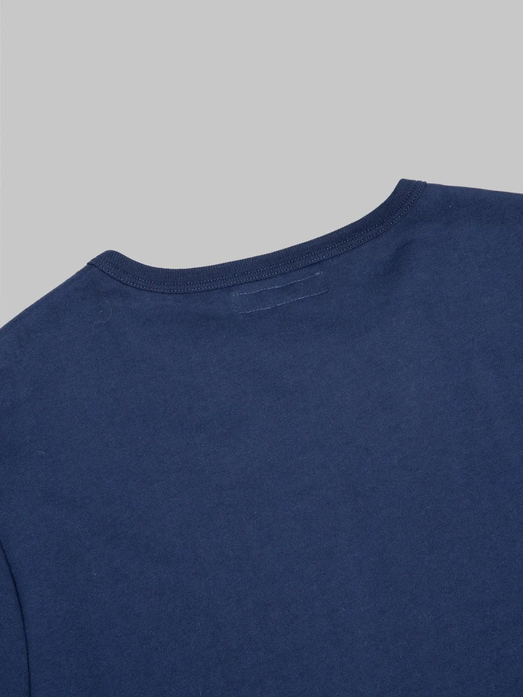 Merz b. Schwanen 2M15 Sturdy Jersey 6.8oz Crewneck Classic Fit T-Shirt Ink Blue