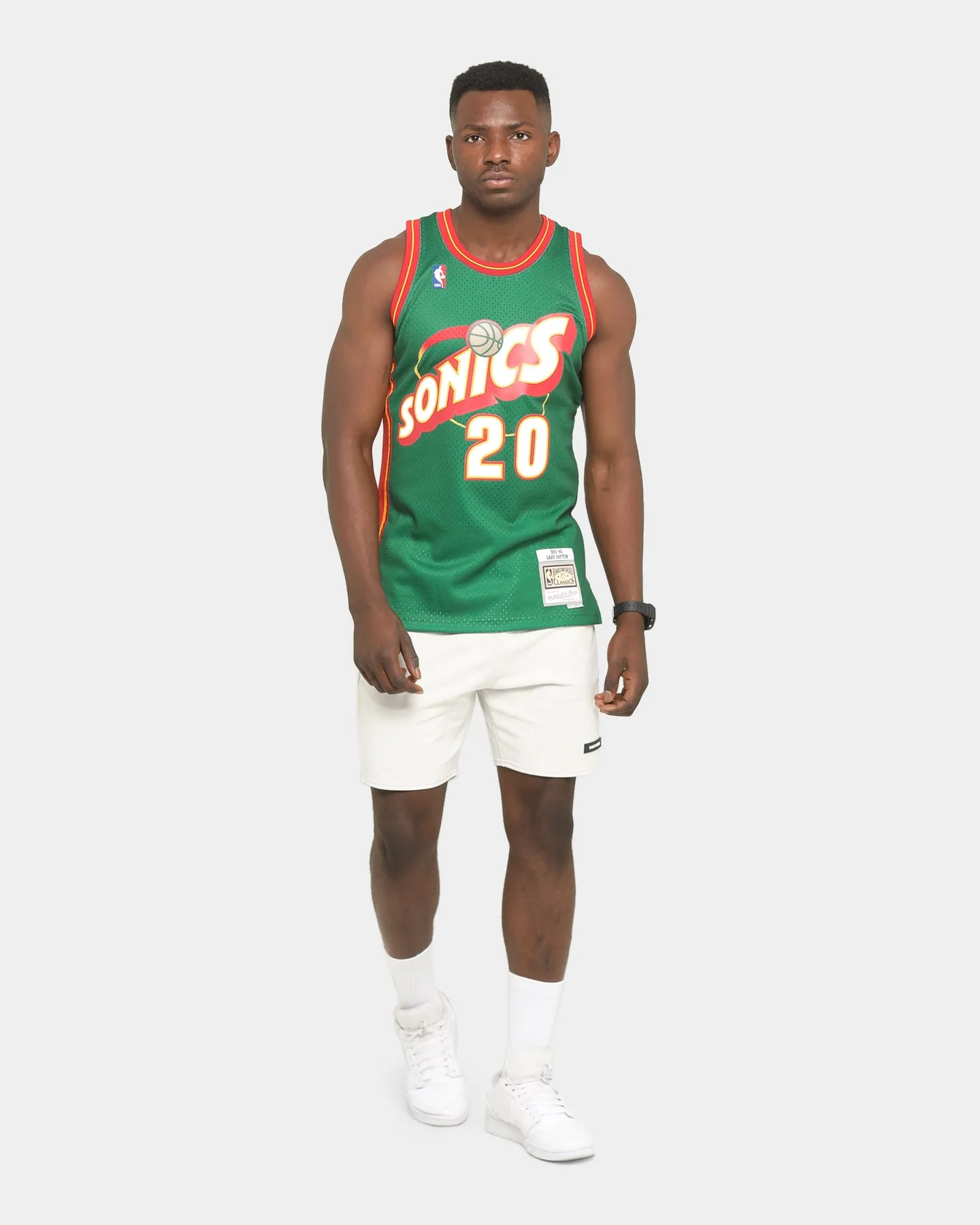 Mitchell & Ness Seattle Sonics Gary Payton '95-'96 #20 Swingman Jersey Green