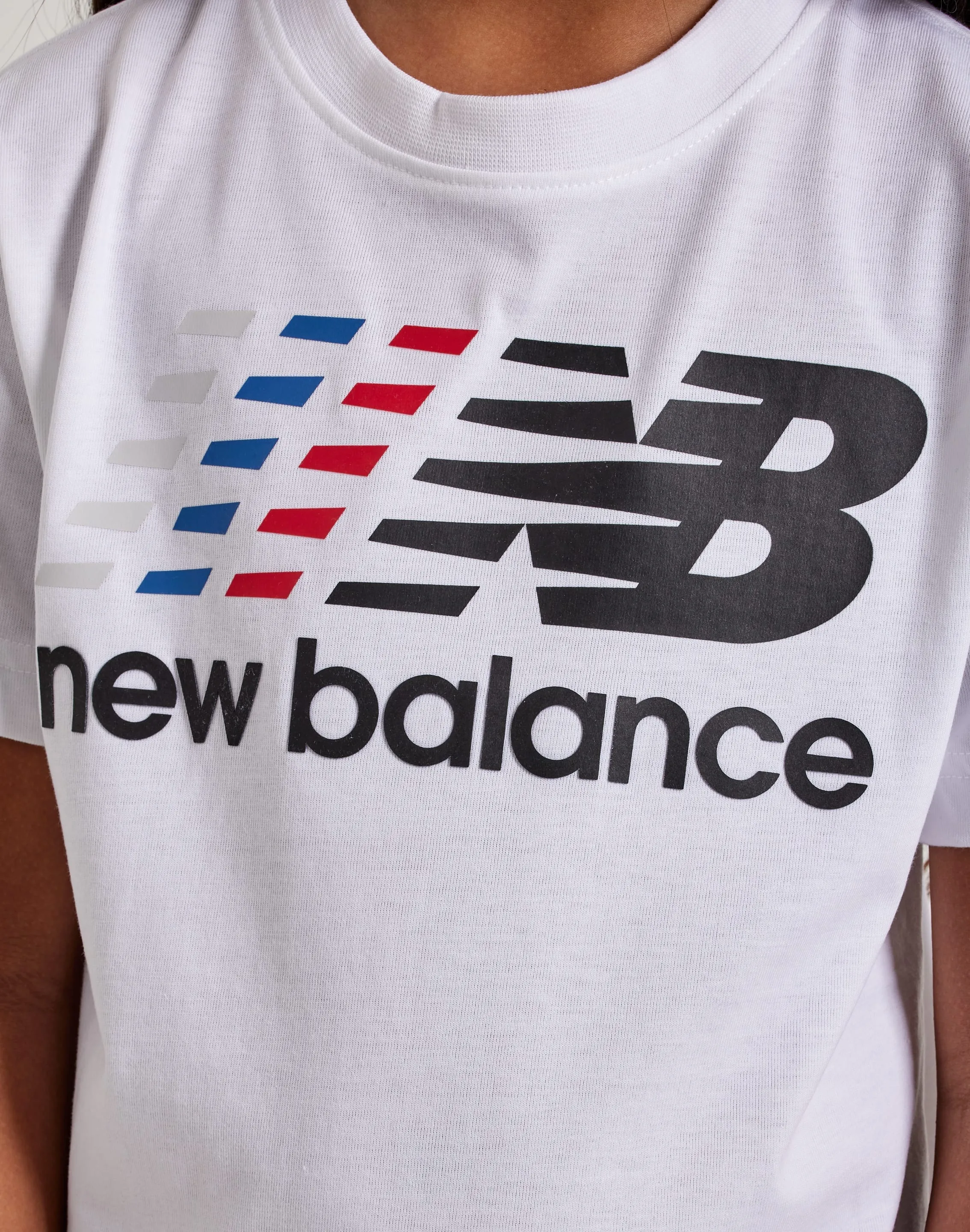 New Balance Linear Logo Tee Grade-School
