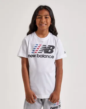 New Balance Linear Logo Tee Grade-School