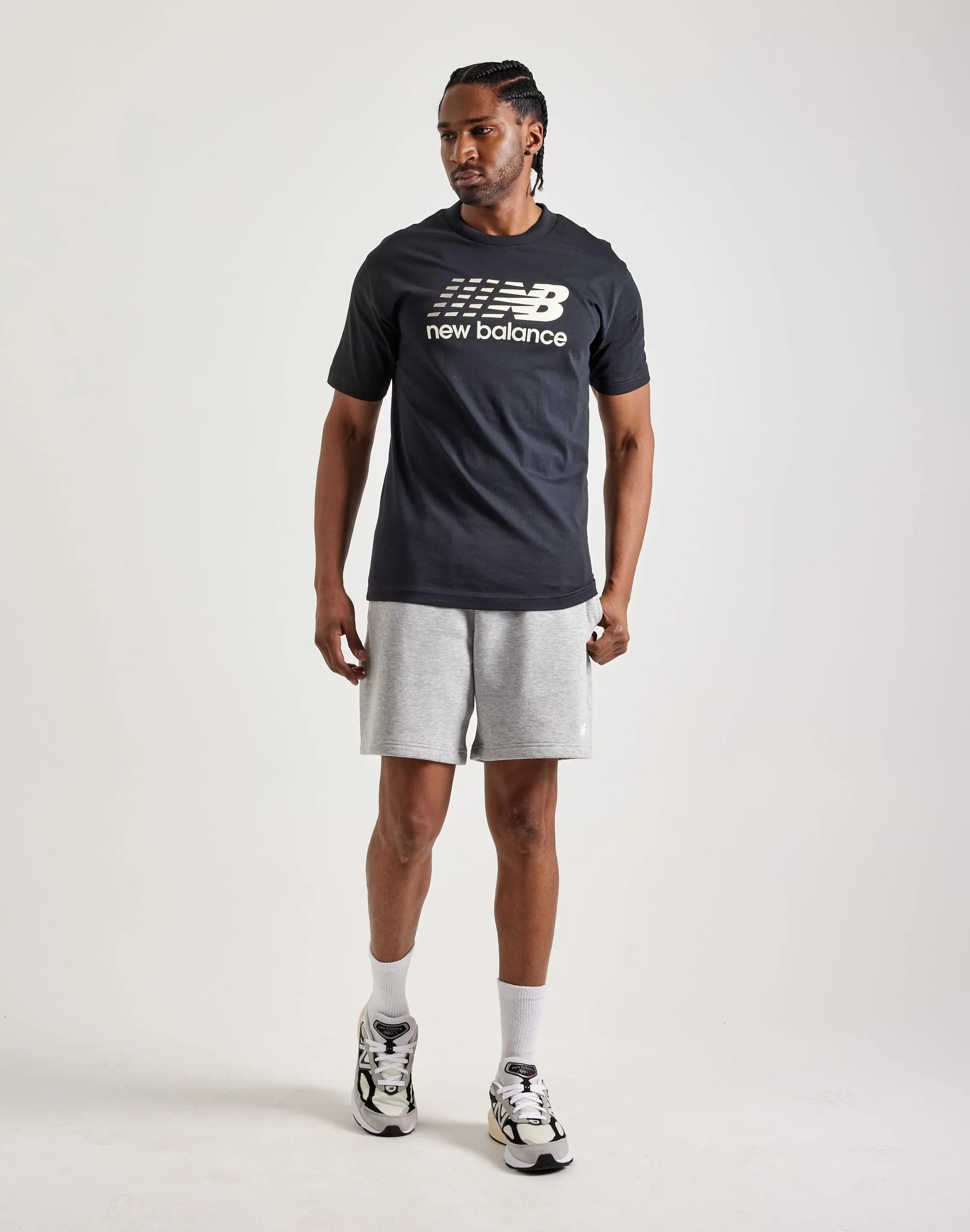 New Balance Linear Logo Tee