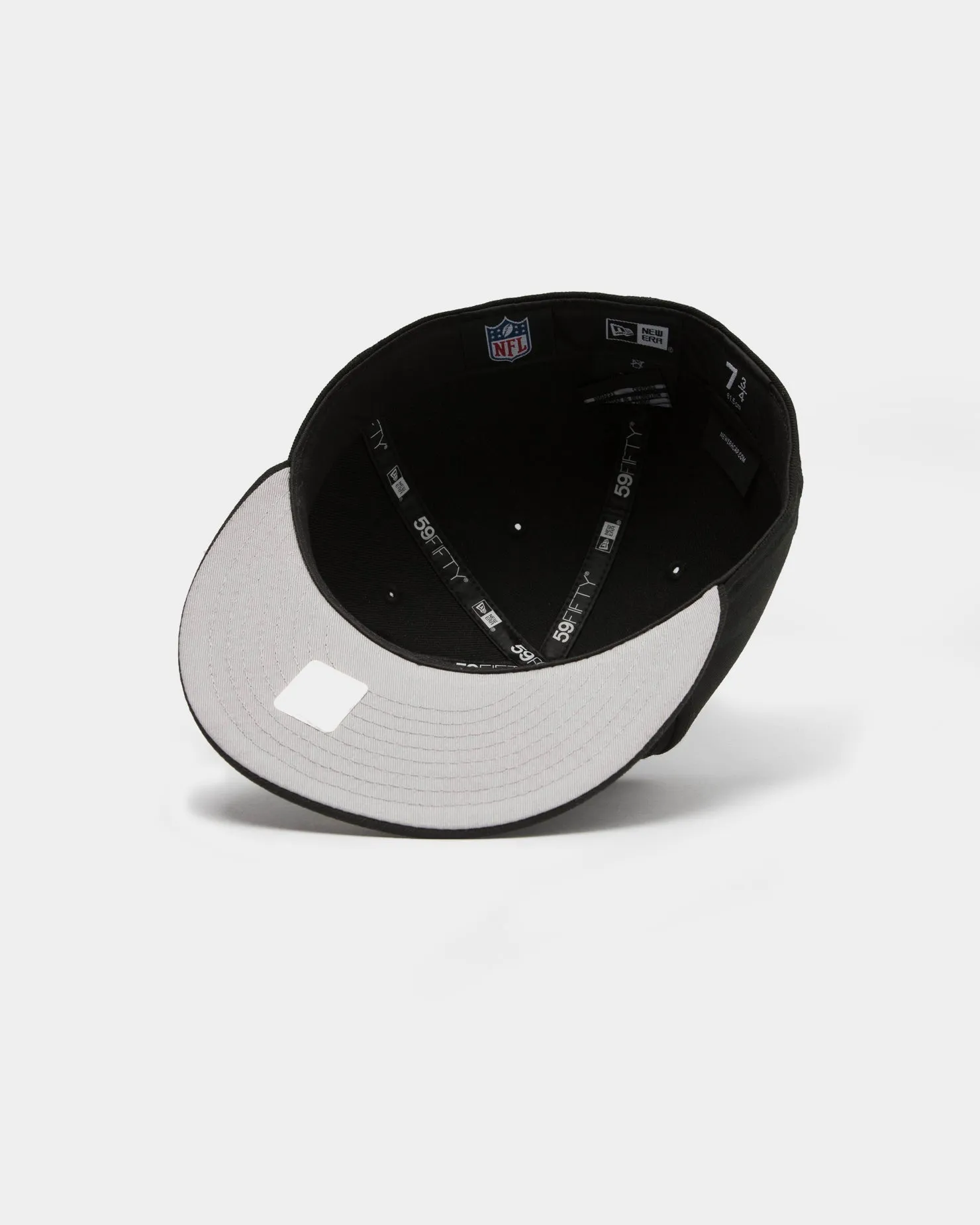 New Era Raiders 59FIFTY Fitted Black/Black