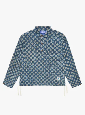 Obra Shirt Indigo Circles Mix