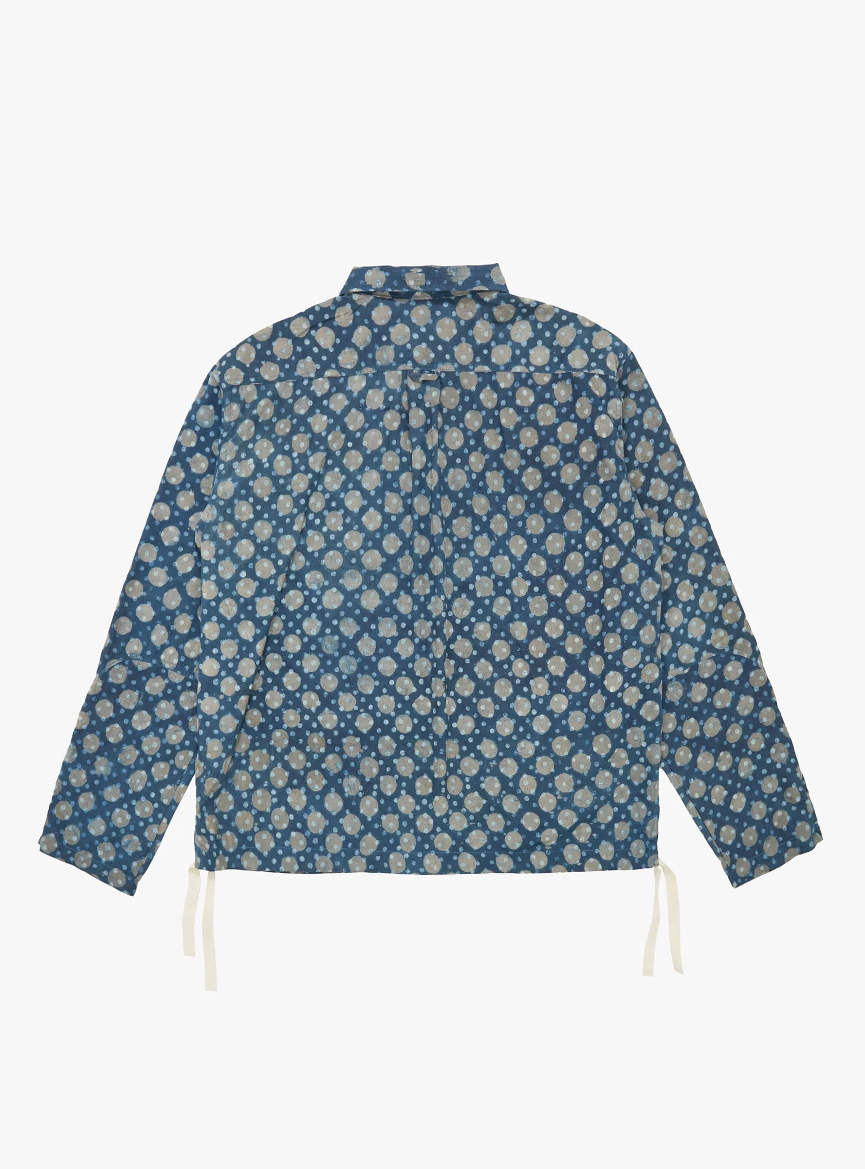 Obra Shirt Indigo Circles Mix