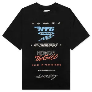 Persistence Race Tee - Black