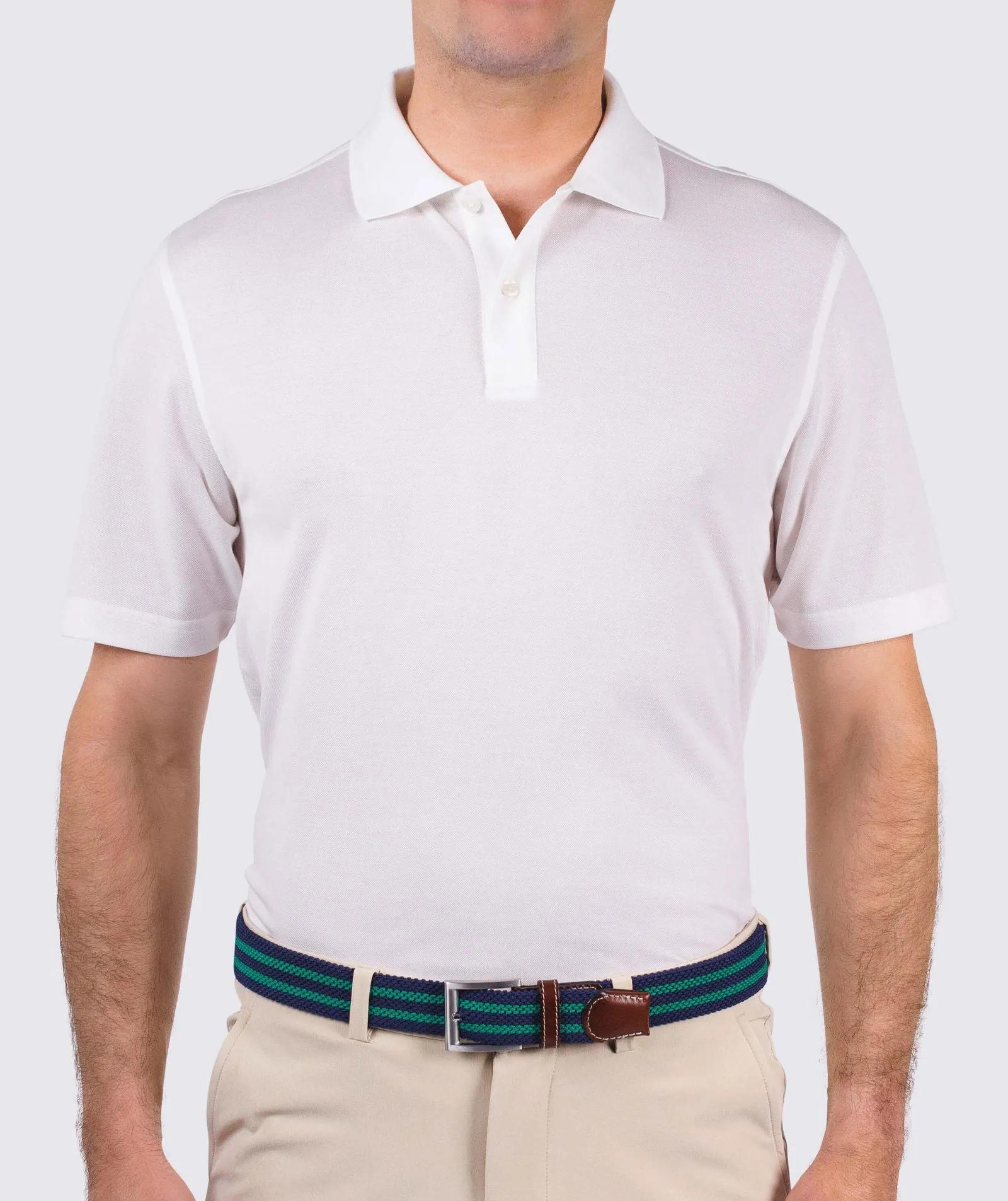 Pierce Cotton Performance Polo