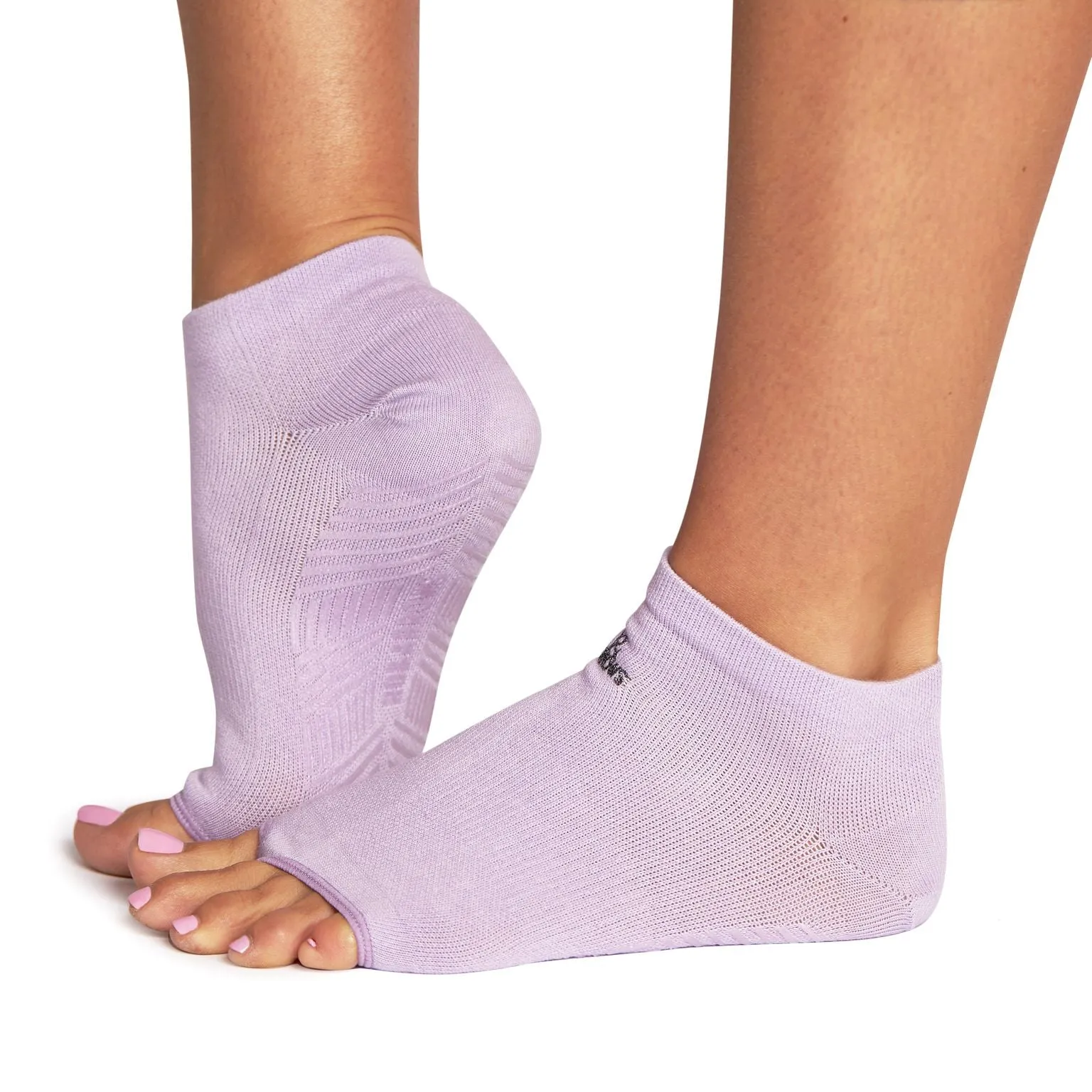 Rhiannon Low Show Solid Grip Socks (Barre / Pilates)