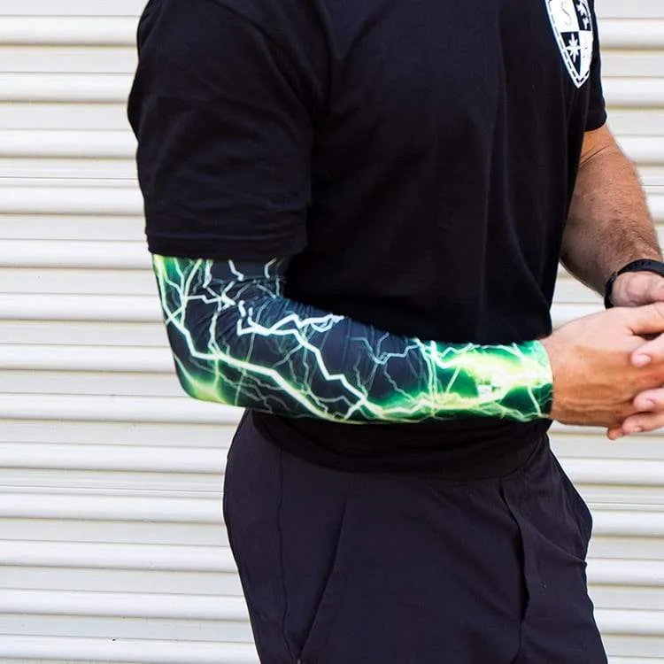 SA Single Arm Shield® | Green Lightning