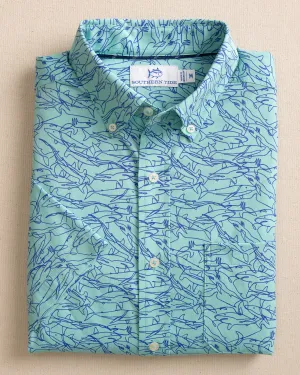 Shark Bait brrr°® Intercoastal Short Sleeve Sport Shirt