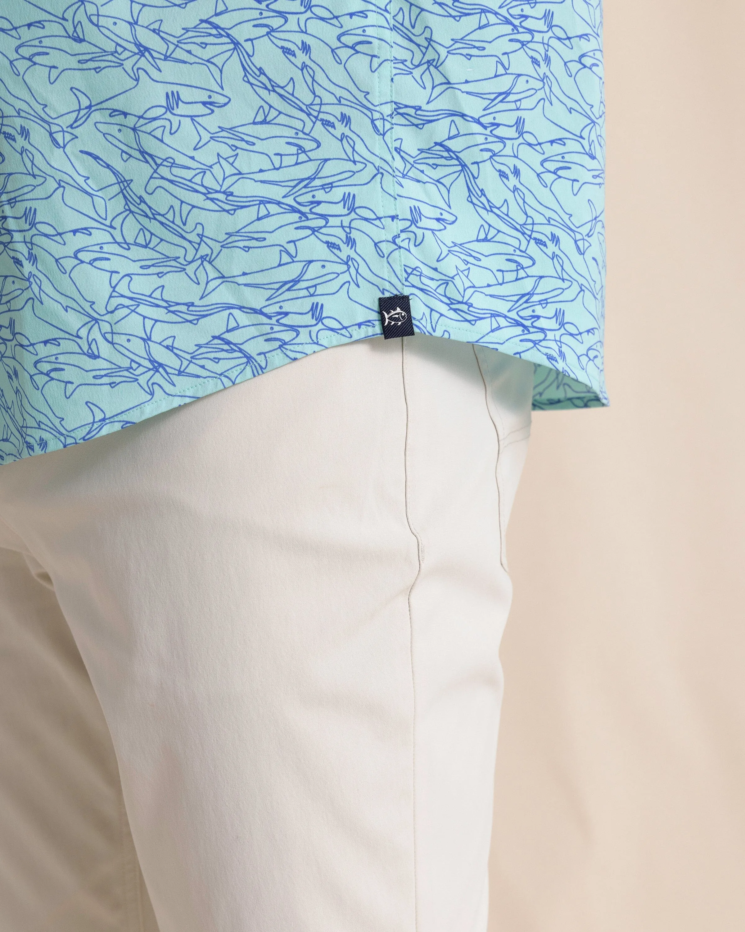 Shark Bait brrr°® Intercoastal Short Sleeve Sport Shirt