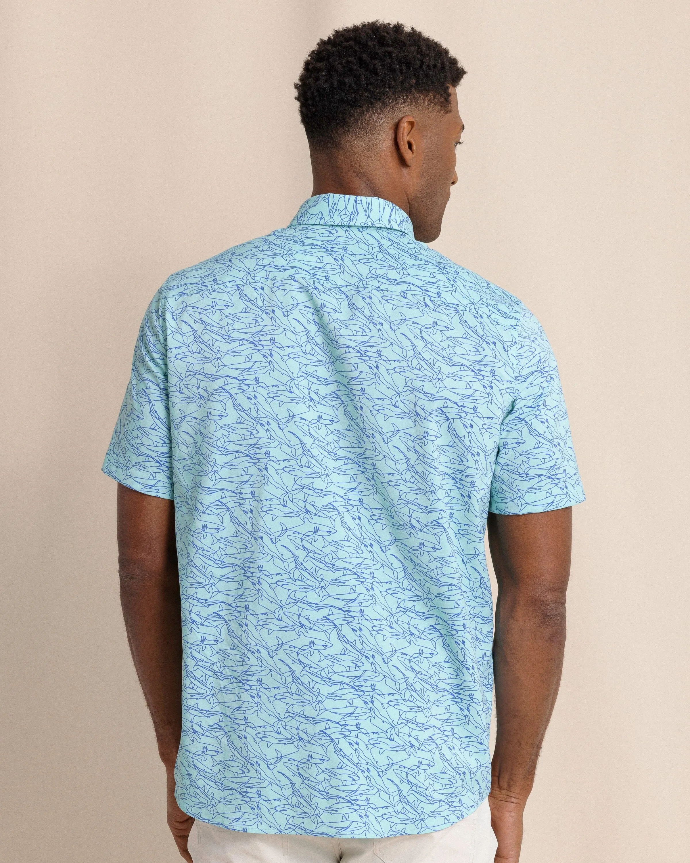 Shark Bait brrr°® Intercoastal Short Sleeve Sport Shirt
