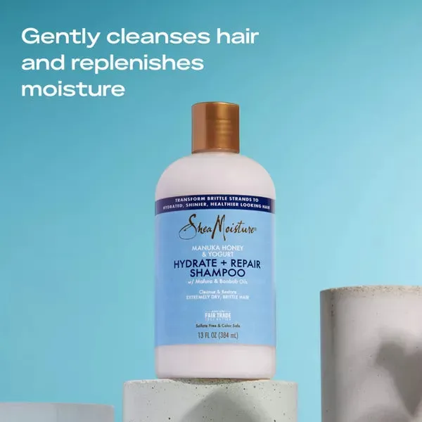 Shea Moisture Hydrate and Repair Daily Shampoo for All Hair Types 13 oz