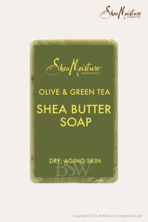 SHEA MOISTURE OLIVE & GREEN TEA SHEA BUTTER SOAP 3.5 oz