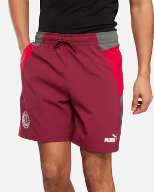 Short d'entrainement AC Milan -  Rouge/Gris