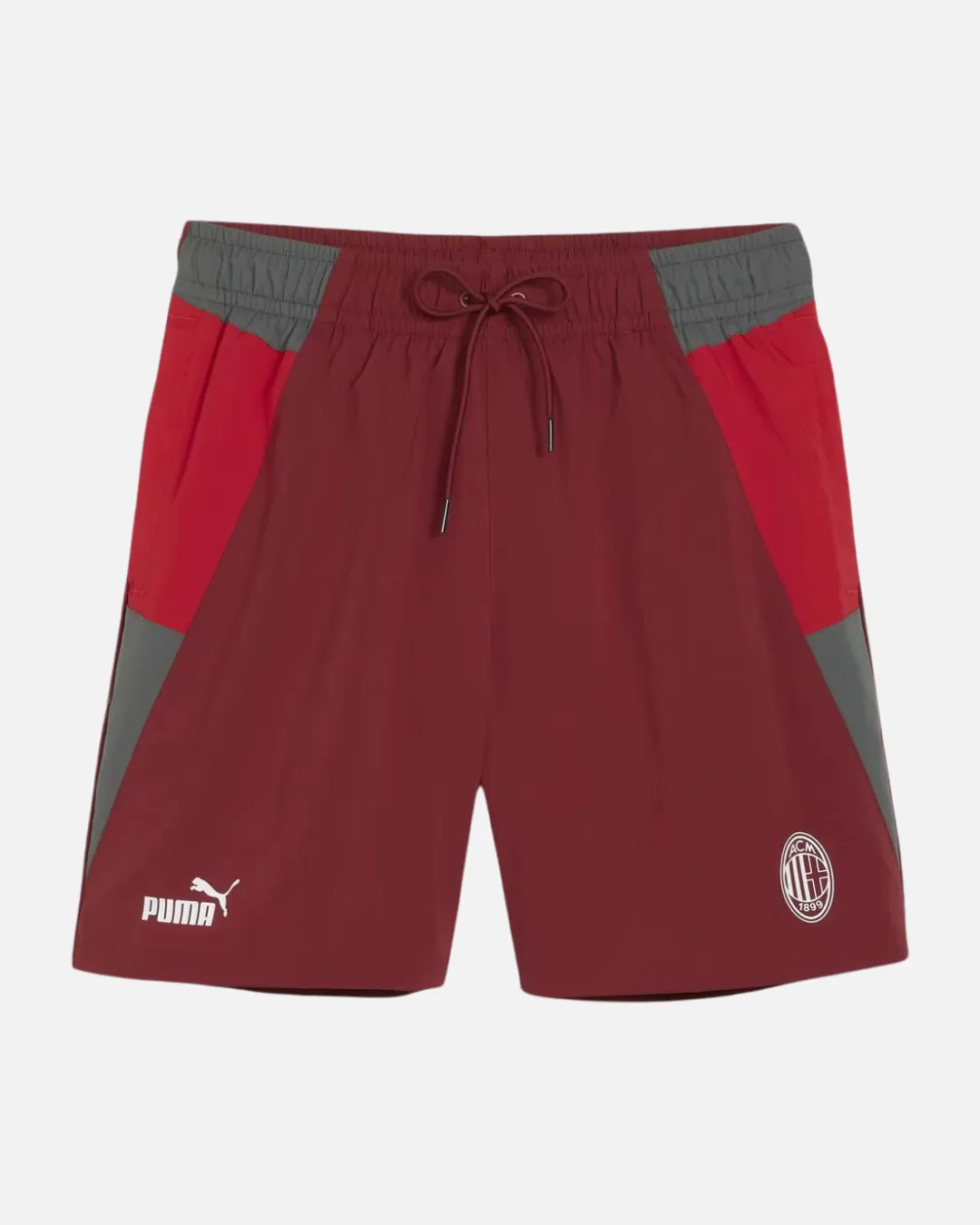 Short d'entrainement AC Milan -  Rouge/Gris