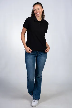 Short sleeve polos for women