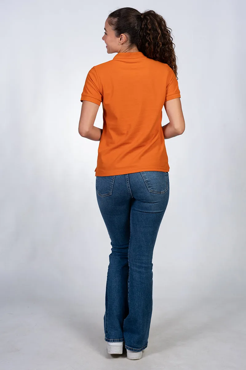 Short sleeve polos for women