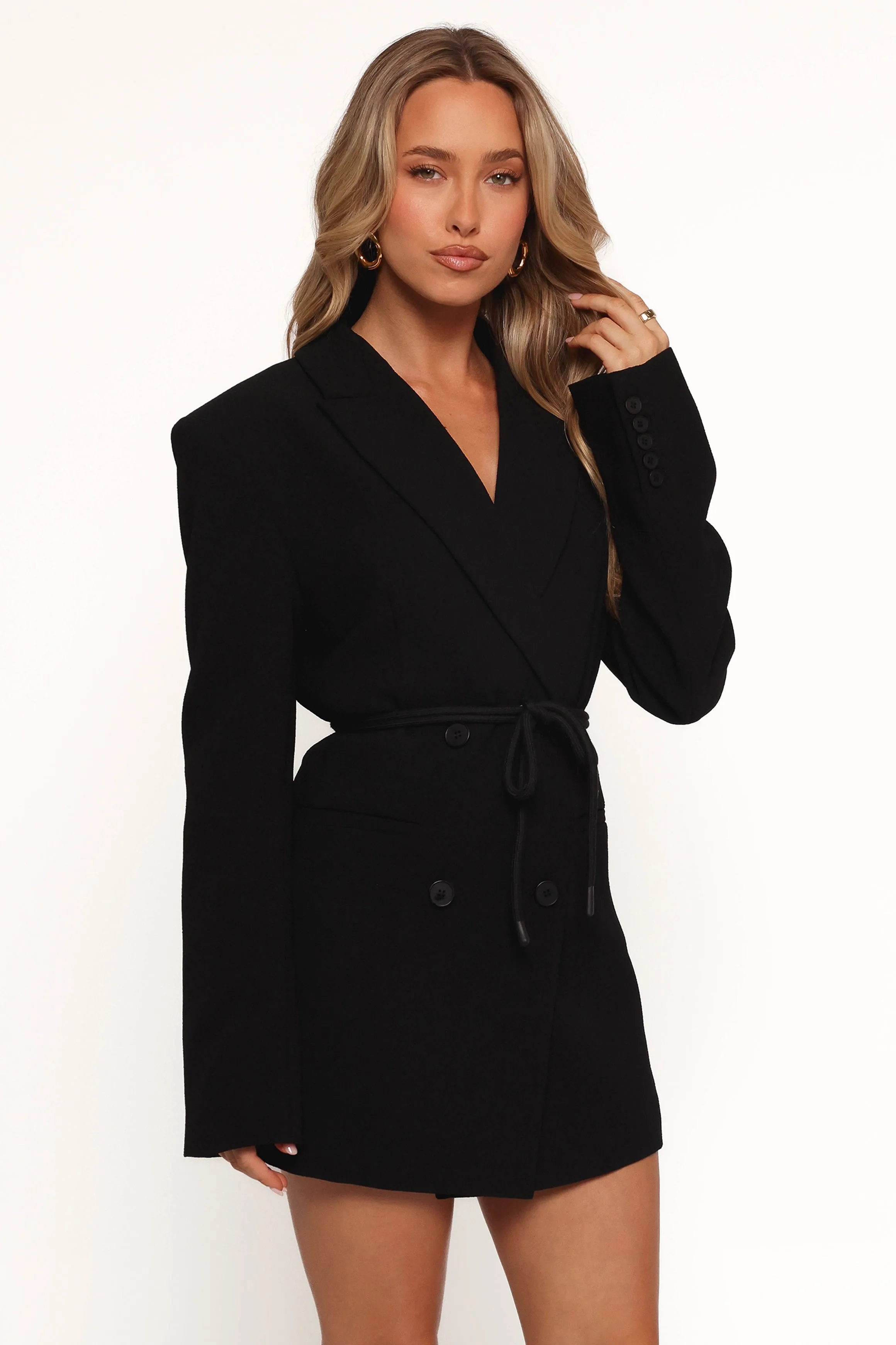 Soraya Mini Dress - Black