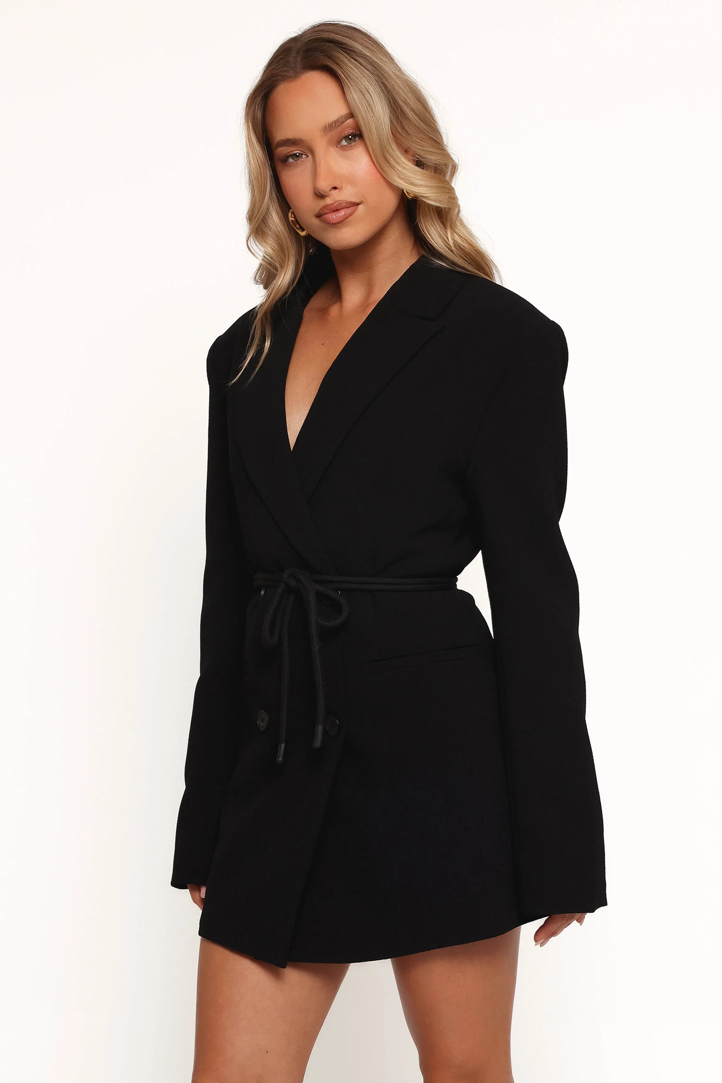 Soraya Mini Dress - Black
