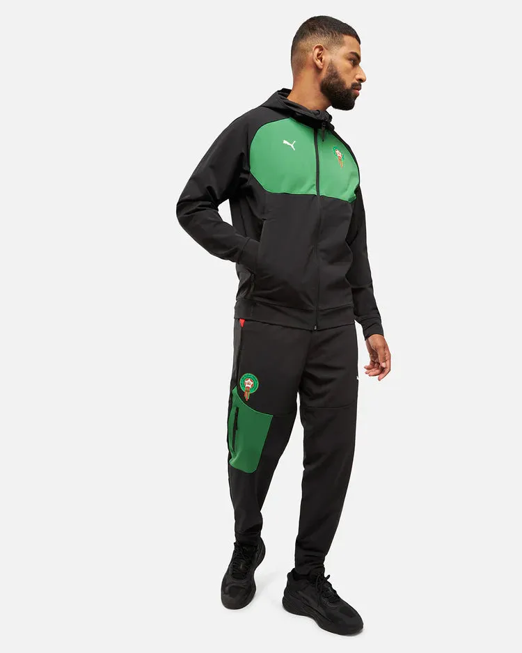 Survêtement Maroc Pumatech 2024/2025 - Noir/Vert