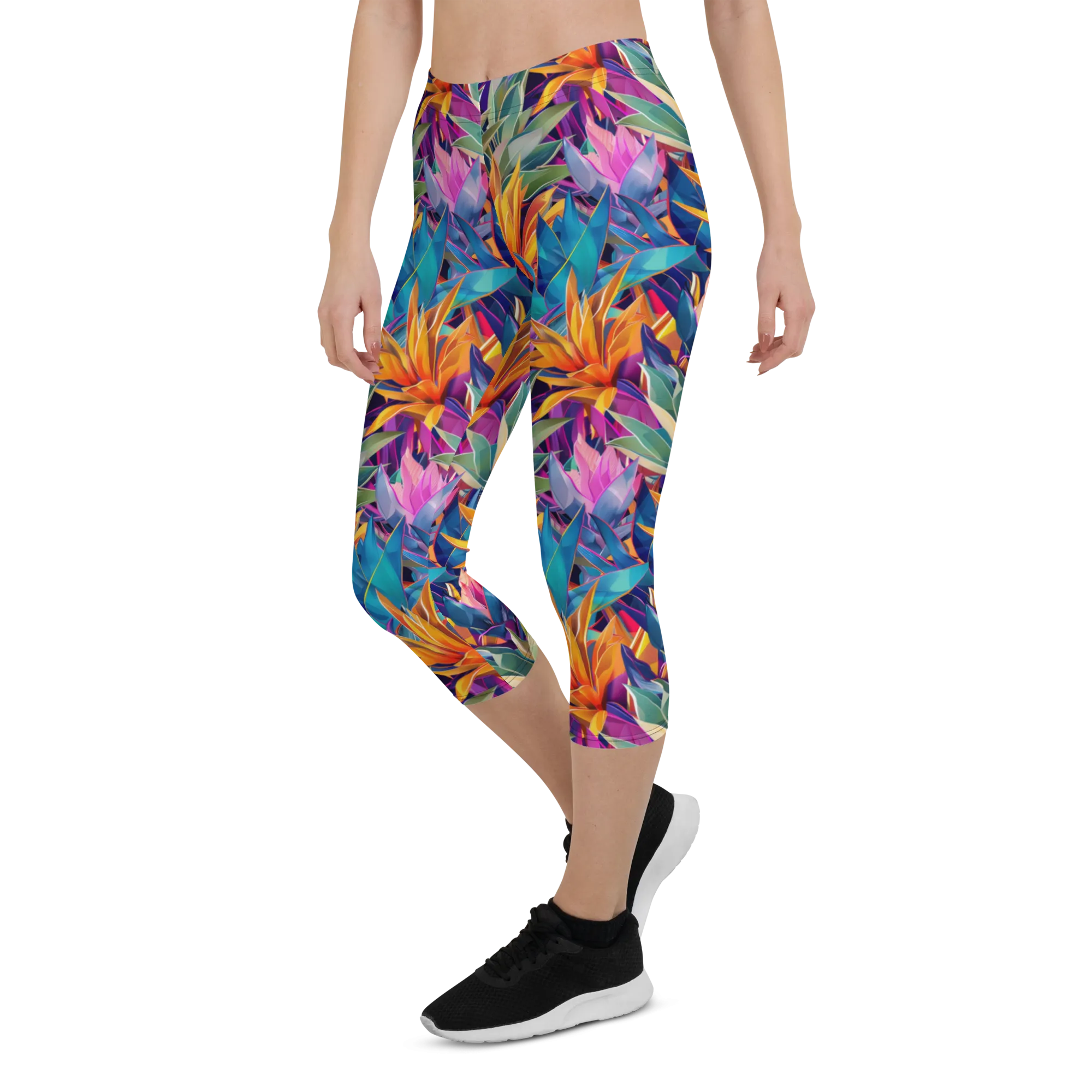 Twilight Agave Capris