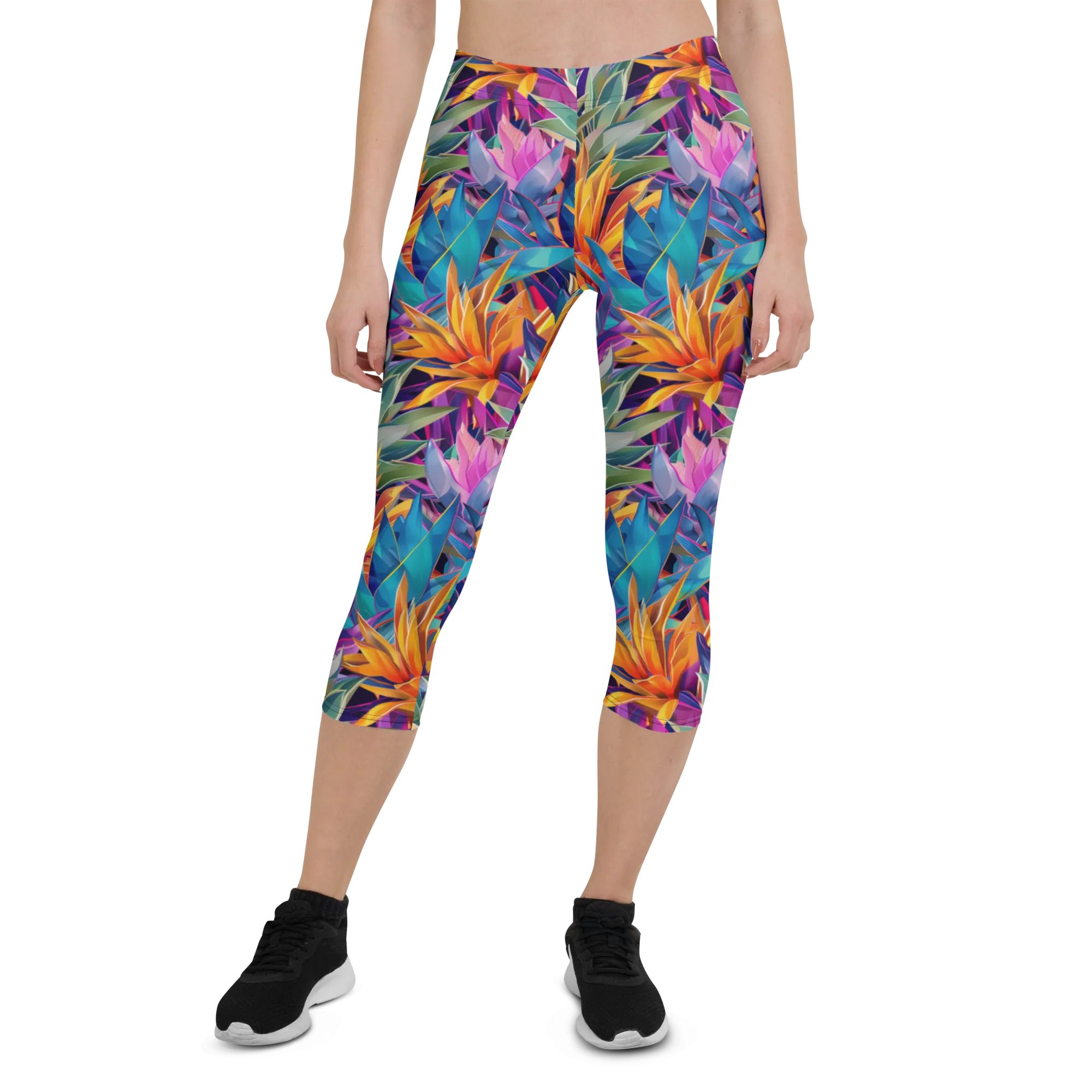 Twilight Agave Capris