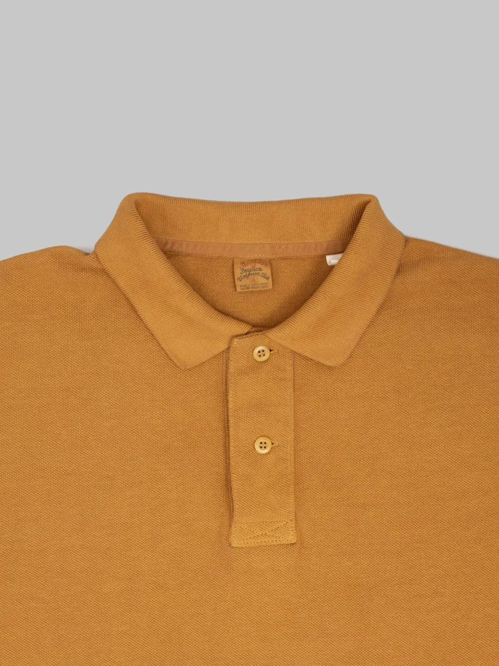 UES Polo Shirt Mustard